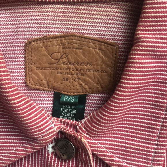 LAUREN RL Railroad Southwestern Vintage Jacket - Picture 3 of 9